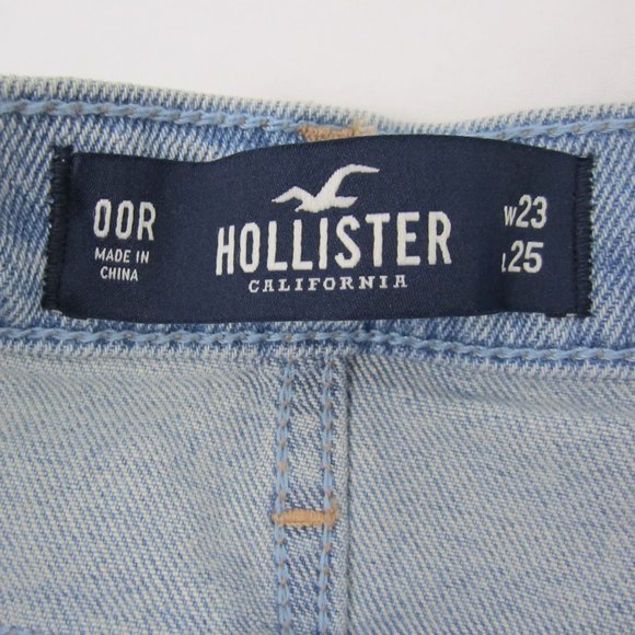 Hollister Cropped Jeans size 00R, W23 L25 NEW - Picture 4 of 12